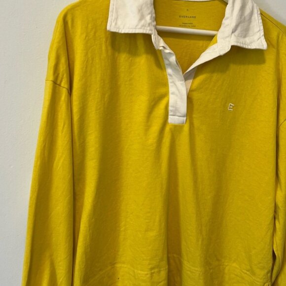 Everlane Yellow Rugby Shirt - Picture 3 of 10